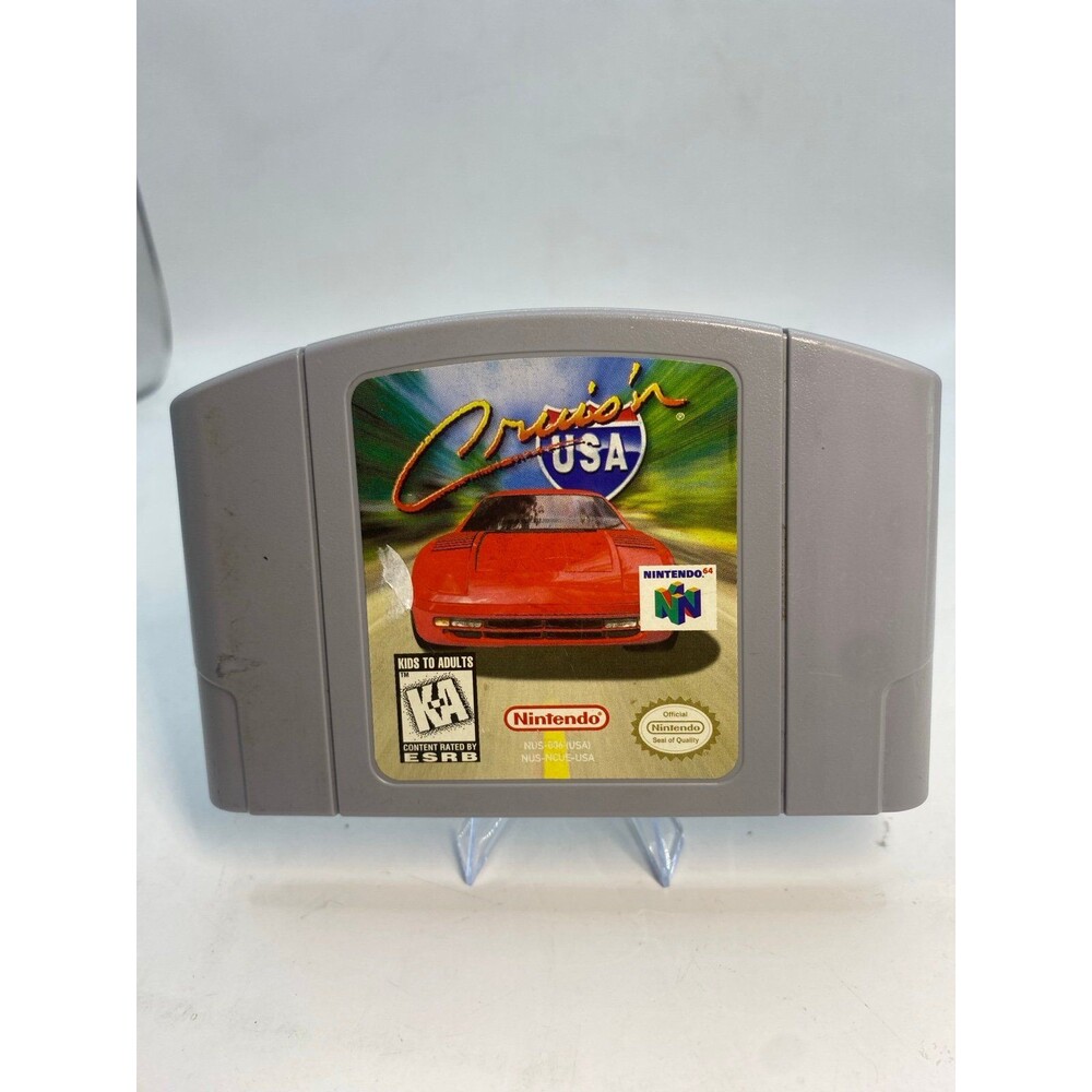 Cruis'n USA Cruisin Nintendo 64 N64 Original Authentic Tested Retro Vintage Rac